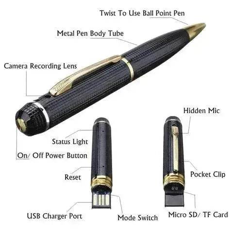 Professional USB conference recorder pen - Velora