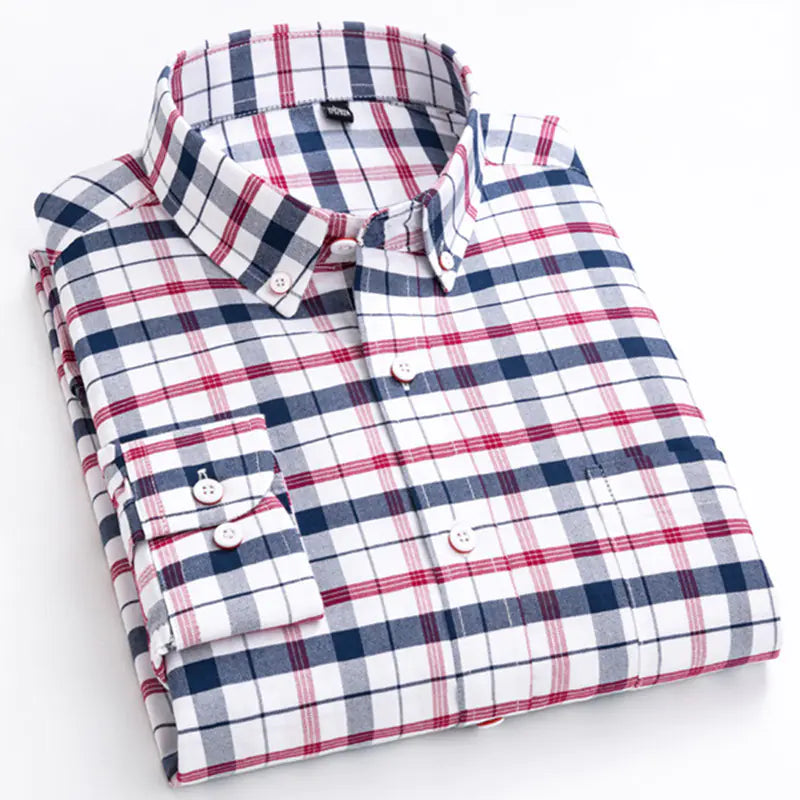 Men's Checkered Business Shirt by Burberry (Spring/Summer)