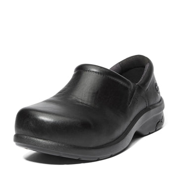 Timberland PRO Womens Newbury Alloy Safety Toe Industrial Casual Work Shoe Black-2024 New 8.5 Wide