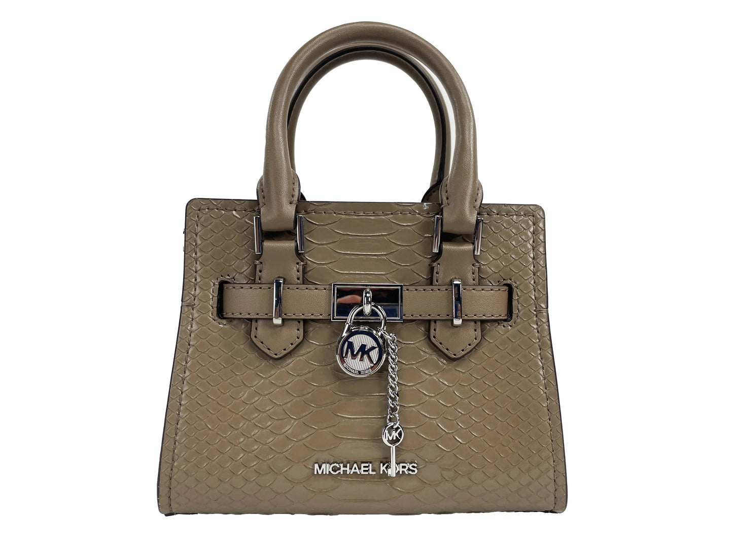Michael Kors Hamilton Mini Dusk Snake Satchel