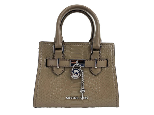 Michael Kors Hamilton Mini Dusk Snake Satchel
