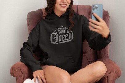 Queen Rhinestone Crown Shirt – Bling Queen Sparkle Tee | Blingdazzel