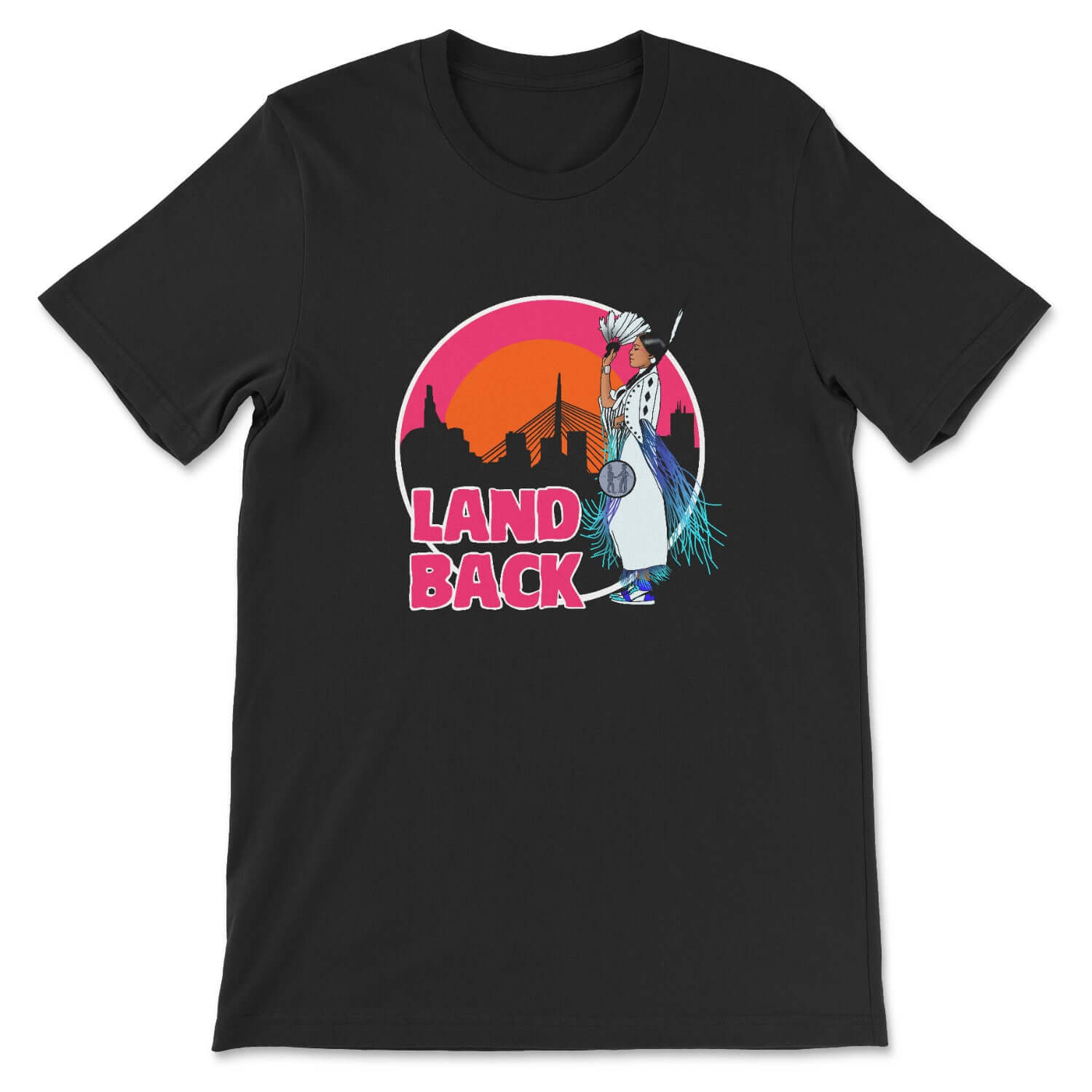 Land Back Tee Red Rebel Armour