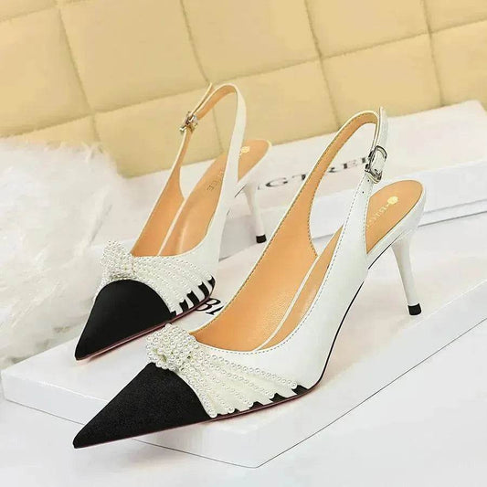 Retro European And American Style Women's Shoes High Heels Stiletto - Velora