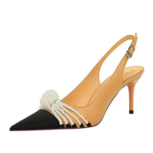 Retro European And American Style Women's Shoes High Heels Stiletto - Velora