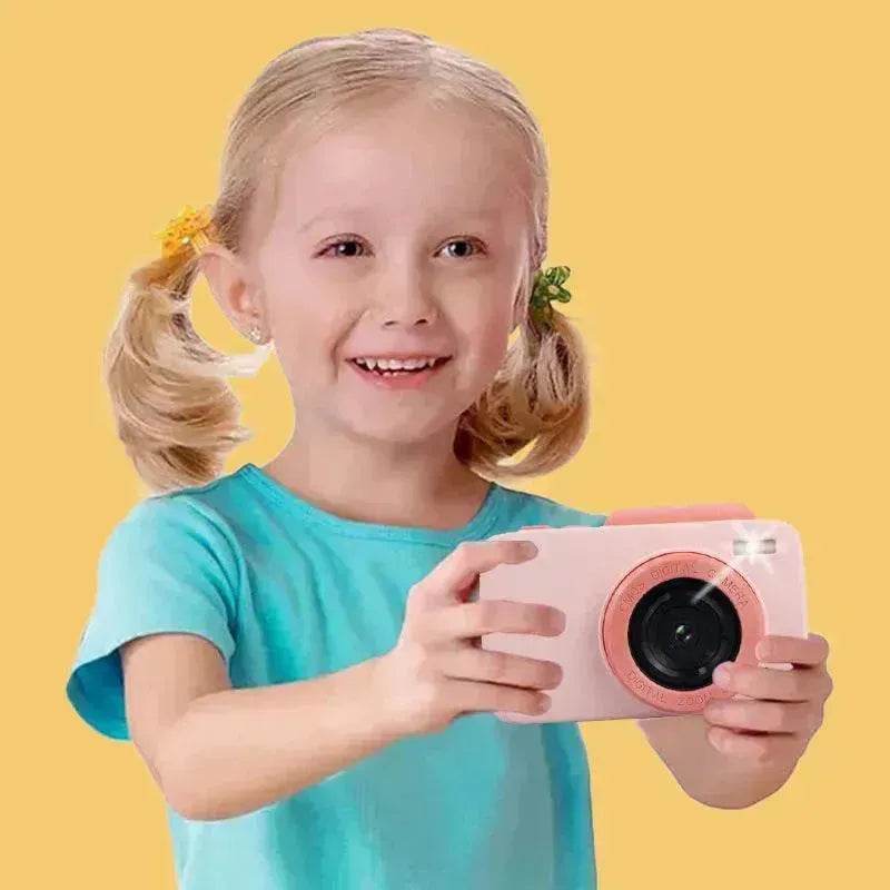 Retro Photography Video Filter HD Digital Mini Flip Children's Camera Toy - Velora