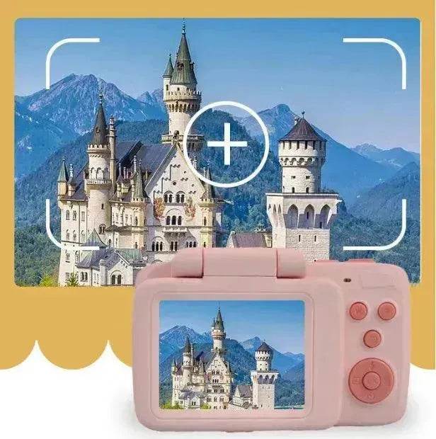 Retro Photography Video Filter HD Digital Mini Flip Children's Camera Toy - Velora