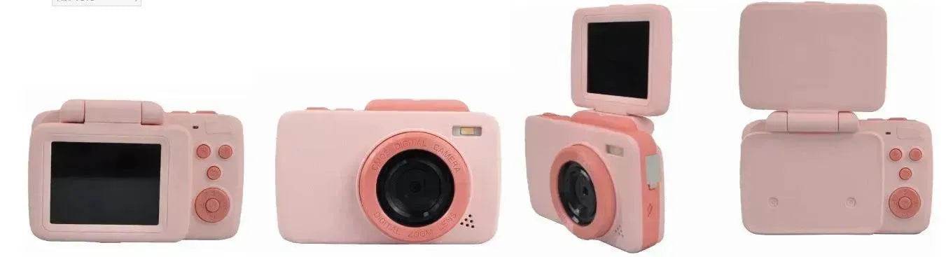 Retro Photography Video Filter HD Digital Mini Flip Children's Camera Toy - Velora