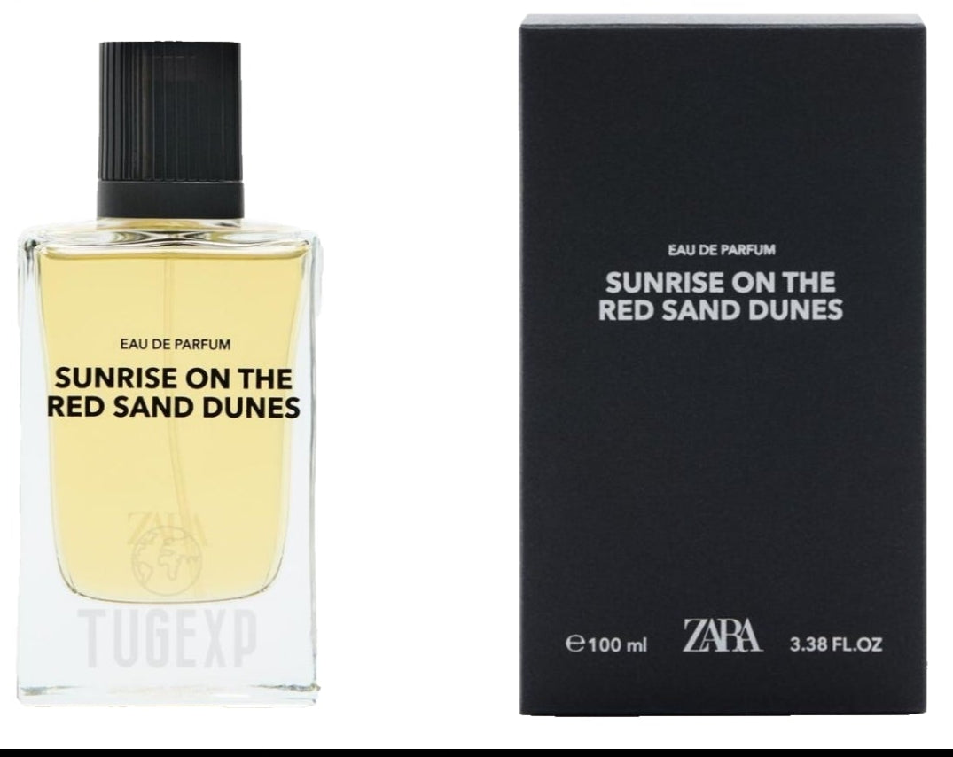 Zara Sunrise On The Red Sand Dunes Cologne for Men EDP Eau De Parfum 100 ML (3.4 FL OZ)