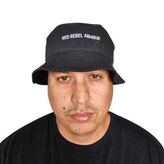 RRA White Watermark Bucket Hat - Velora