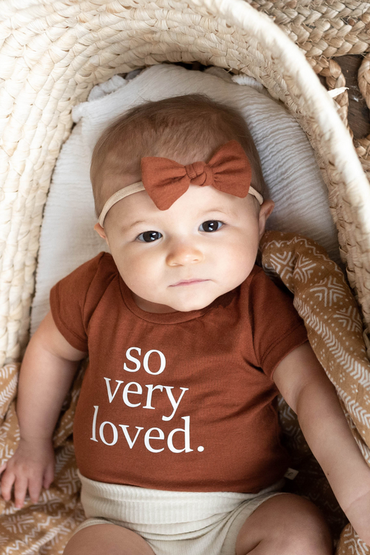 Bamboo Square Knot Baby Bows | 5 Colours Available - Velora