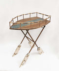 Peterson Rustic Boat Console Table for Unique Home Decor - Velora Luxury Fashion
