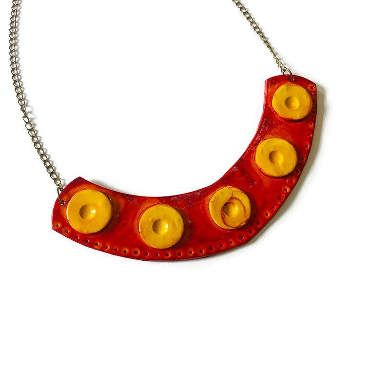 Rustic Statement Jewelry Set with Fall Colors - Velora Luxury Fashion