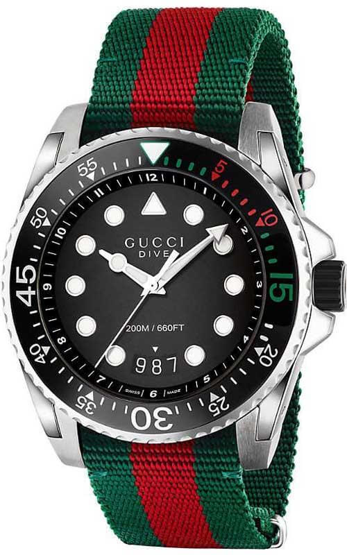 Gucci Dive XL Mens Watch YA136209A - Velora