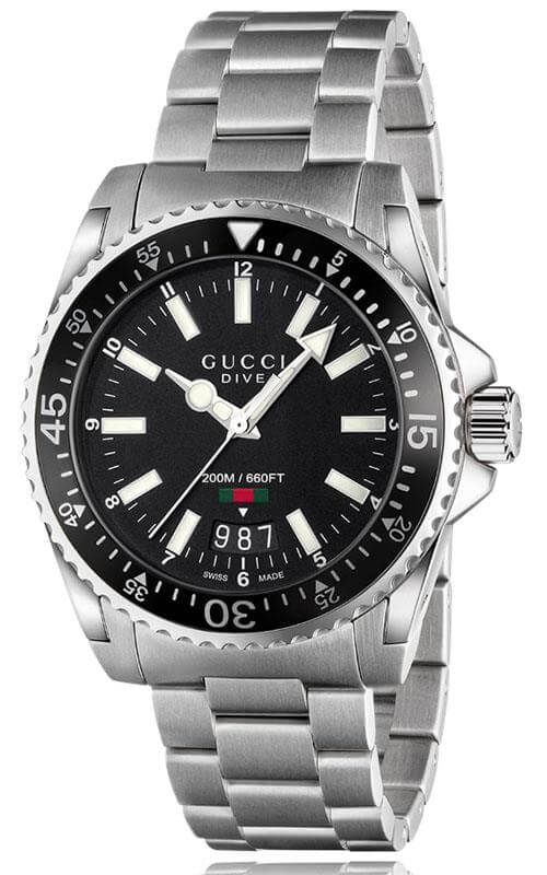 GUCCI Large Dive Mens Watch YA136301A - Velora