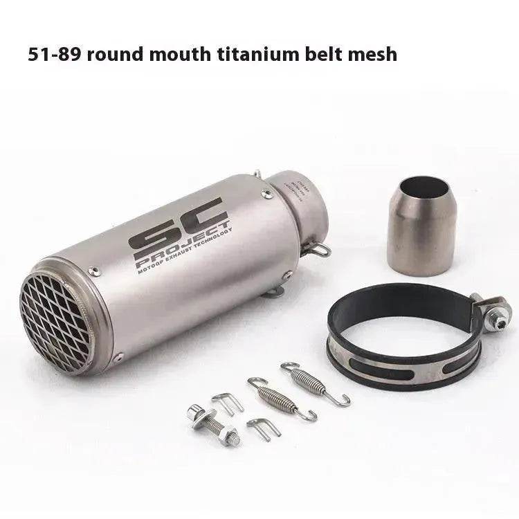 SC PROJECT Motorcycle Vehicle Modified Exhaust Pipe - Velora