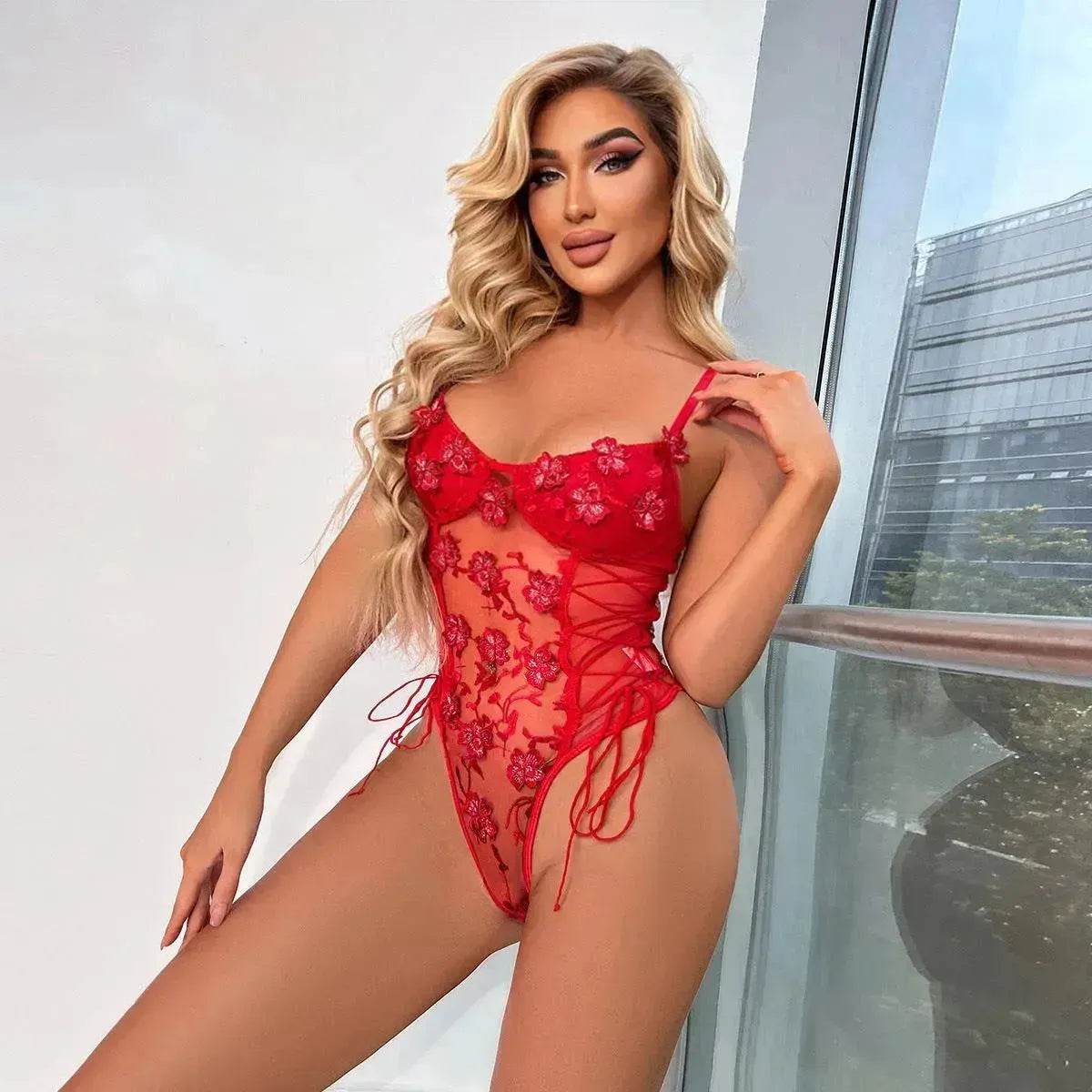 Charming Lingerie Summer Lingerie One Piece Lingerie - Velora