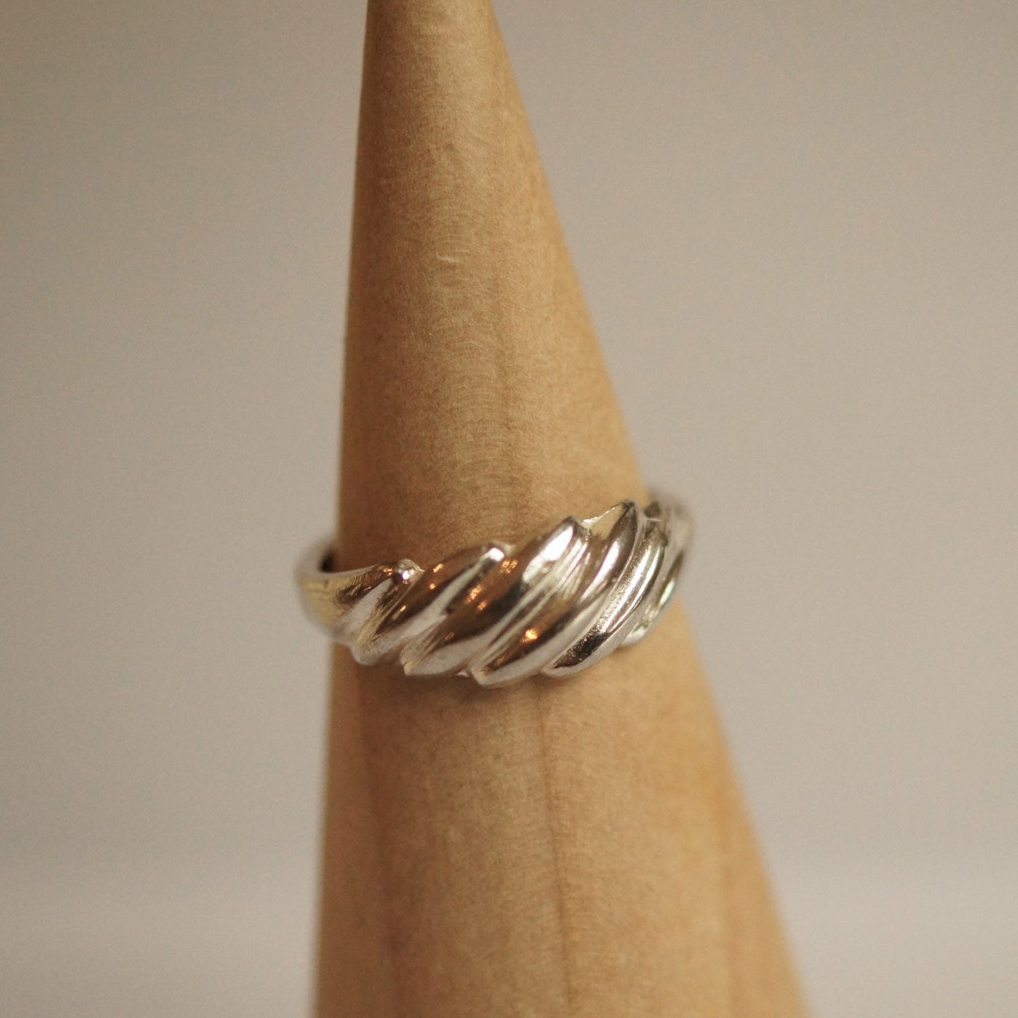 Shrimp Ring Silver or Gold