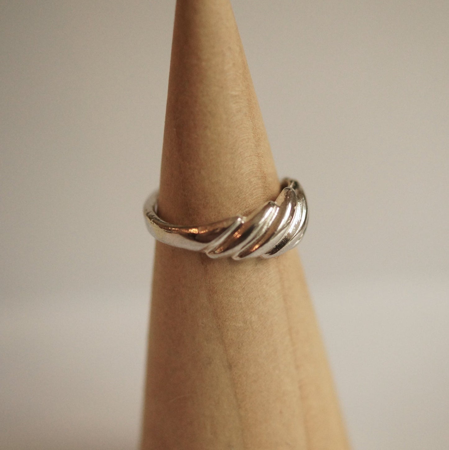 Shrimp Ring Silver or Gold