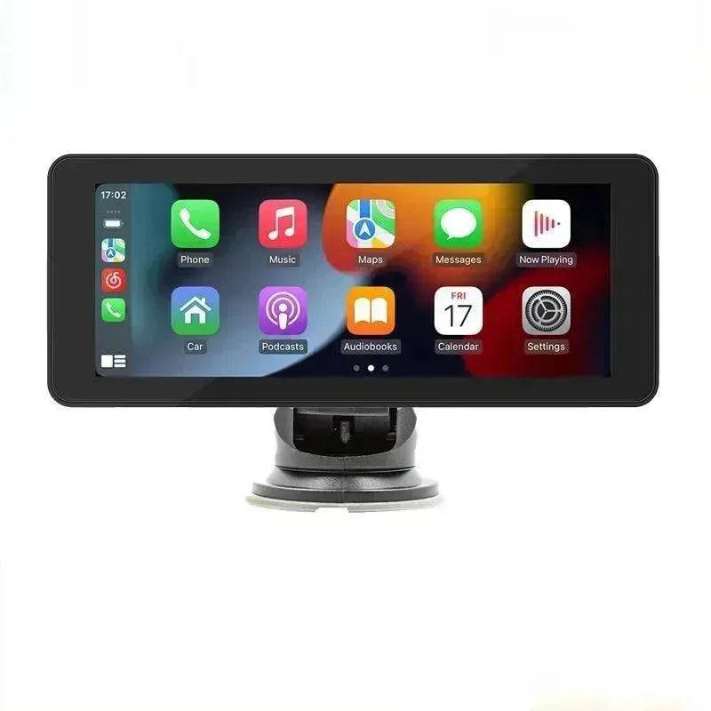 Smart Portable Wireless 6.86-inch Multimedia Vehicle-mounted Video Player, LED Car Camera Supports driving recorder, Reverse image, Bluetooth,. - Velora