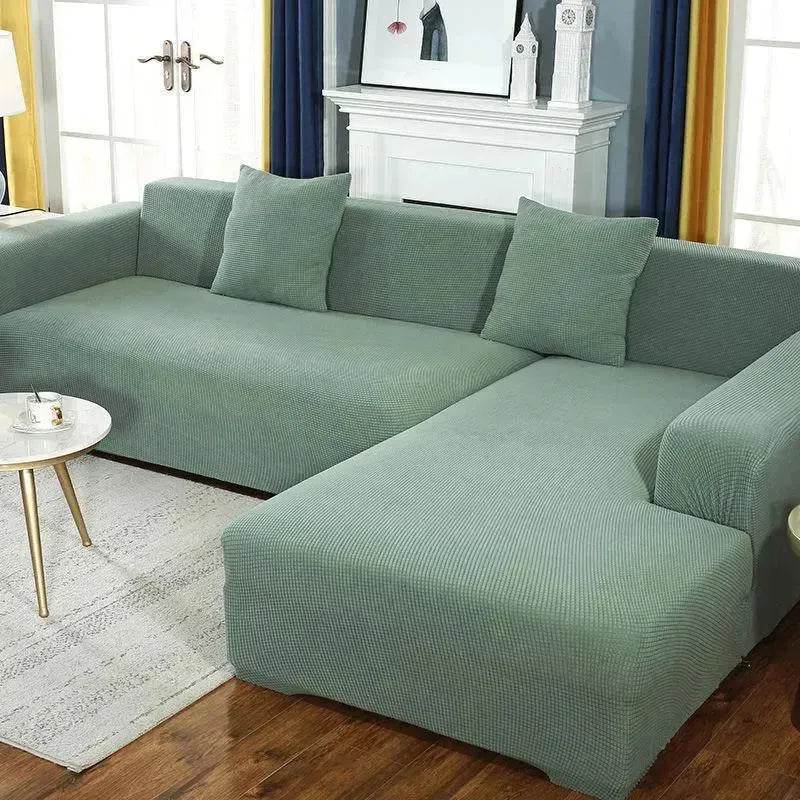 Sofa Cover, Full Wrap Cover & Thick Elastic - Velora