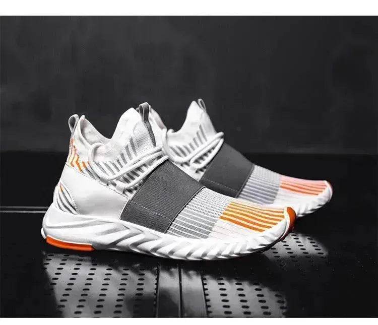 Soft-soled Breathable Shoes Men's Korean Style Trendy Sneakers - Velora