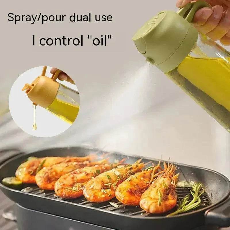 Spray Two-in-one Oiler Kitchen Barbecue Oil Spray Mist Oiler - Velora