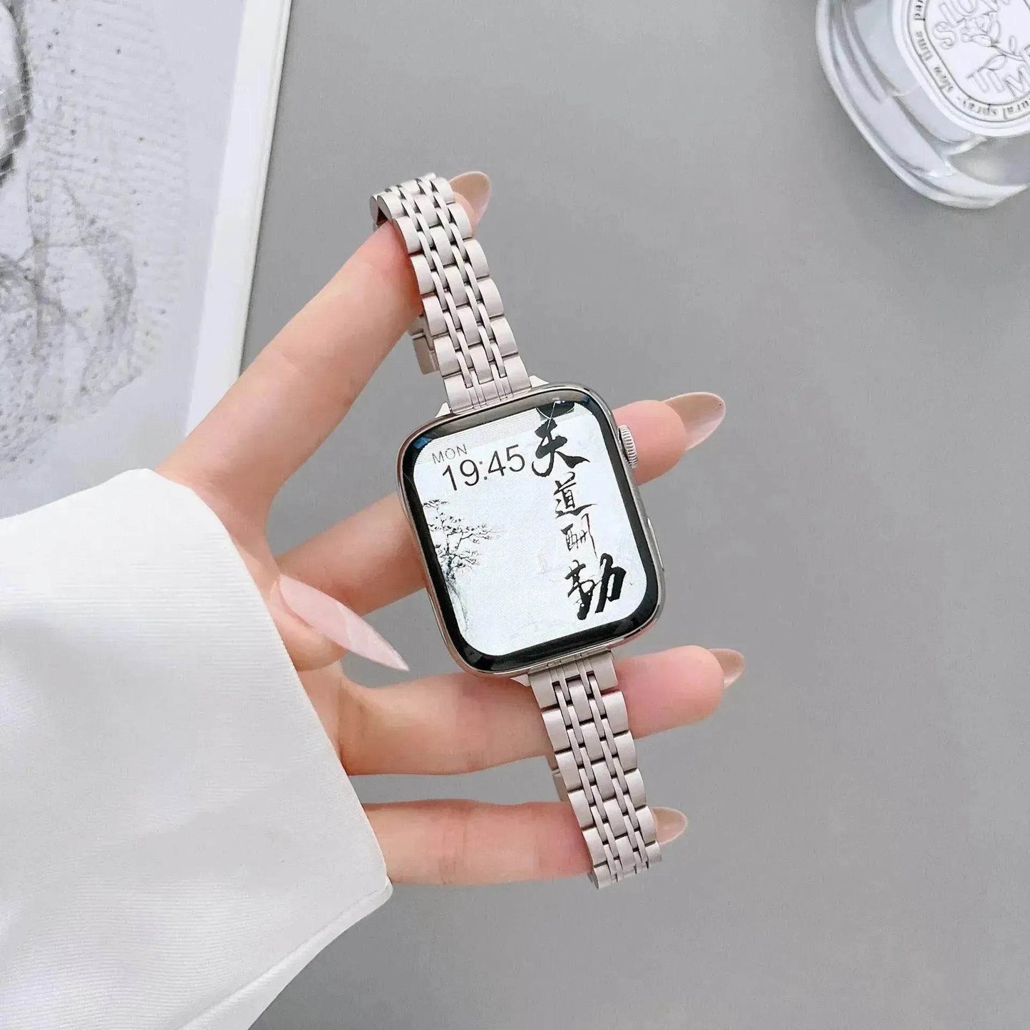 Starlight Color Metal Stainless Steel Watch Strap - Velora