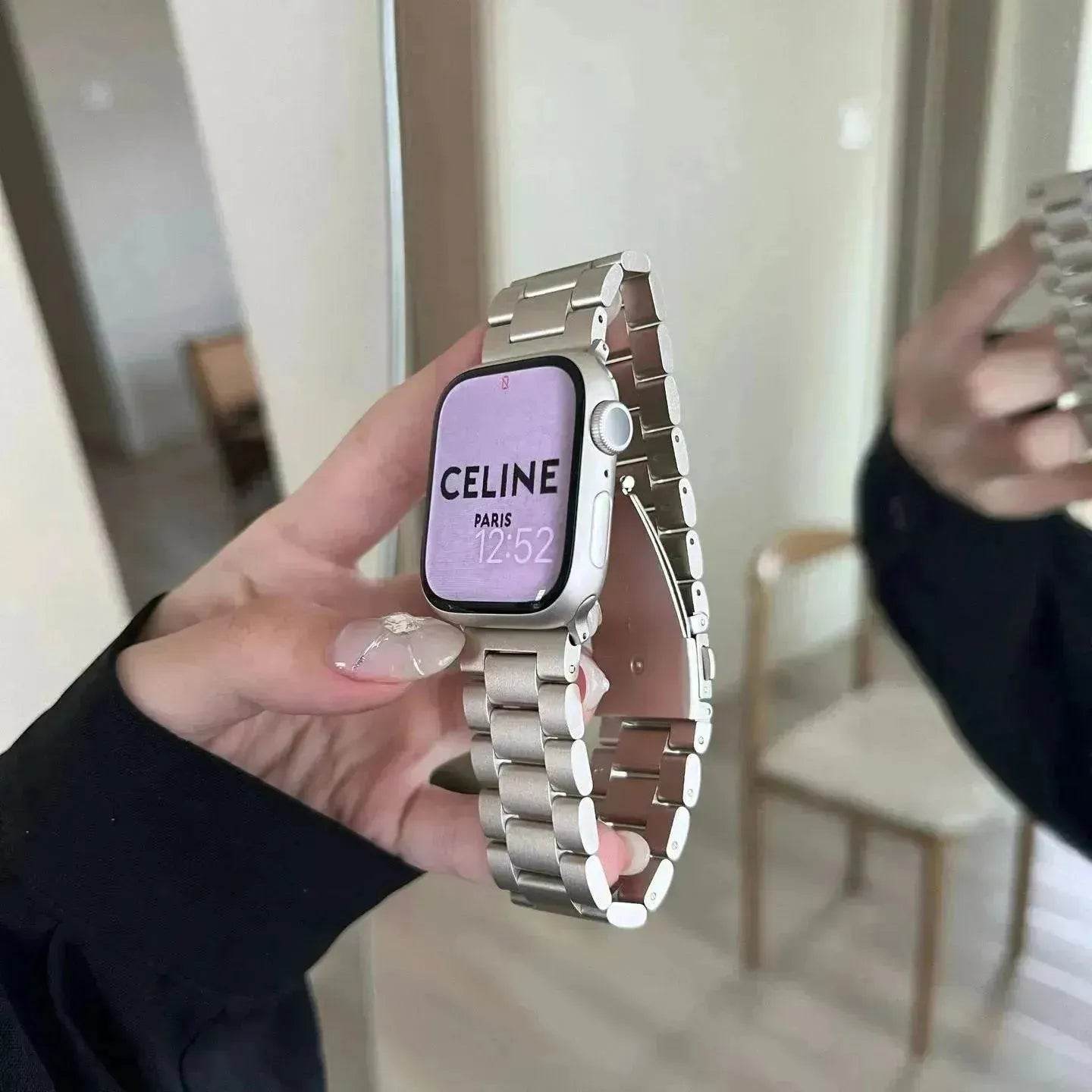 Starlight Color Metal Stainless Steel Watch Strap - Velora