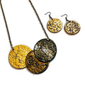Statement Jewelry Set in Mixed Metal Style - Velora Luxury Fashion