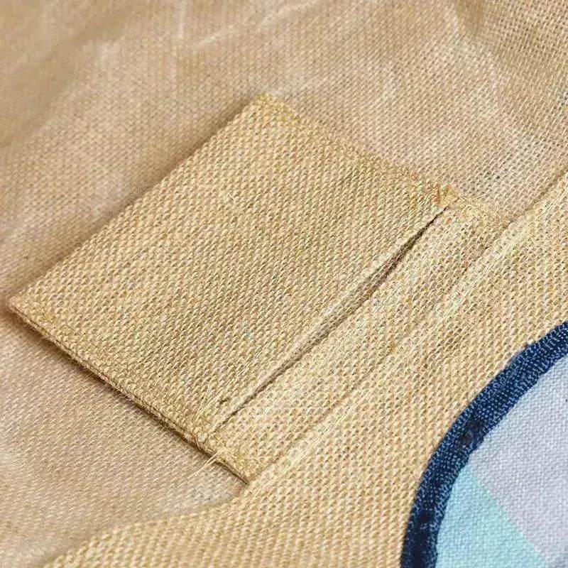 Summer Beach Retro Style Shopping  Coarse Beach Bag