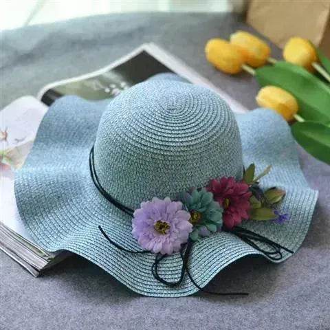 Summer wreath parent-child hat - Velora