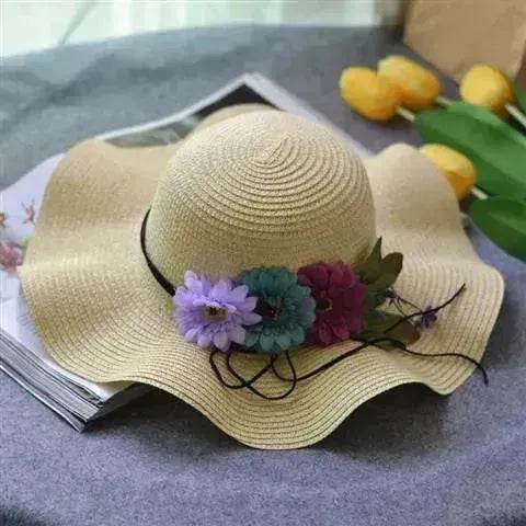 Summer wreath parent-child hat - Velora