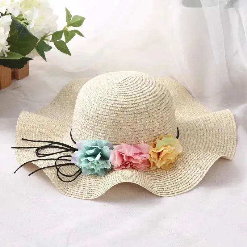 Summer wreath parent-child hat - Velora