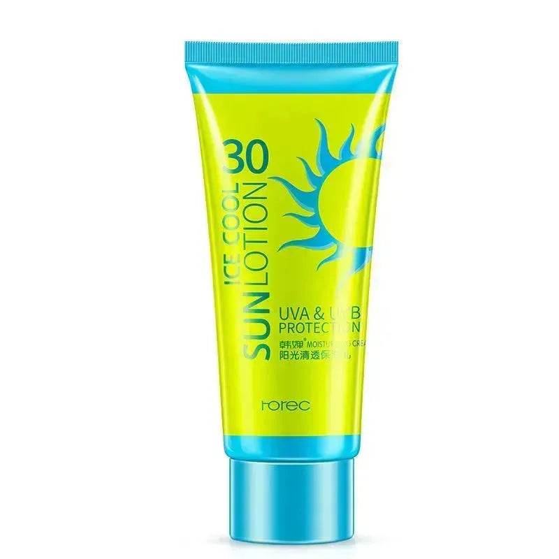 Sunscreen Cream Protetor Facial Cream Sunscreen Clear Moisturizing Lotion - Velora