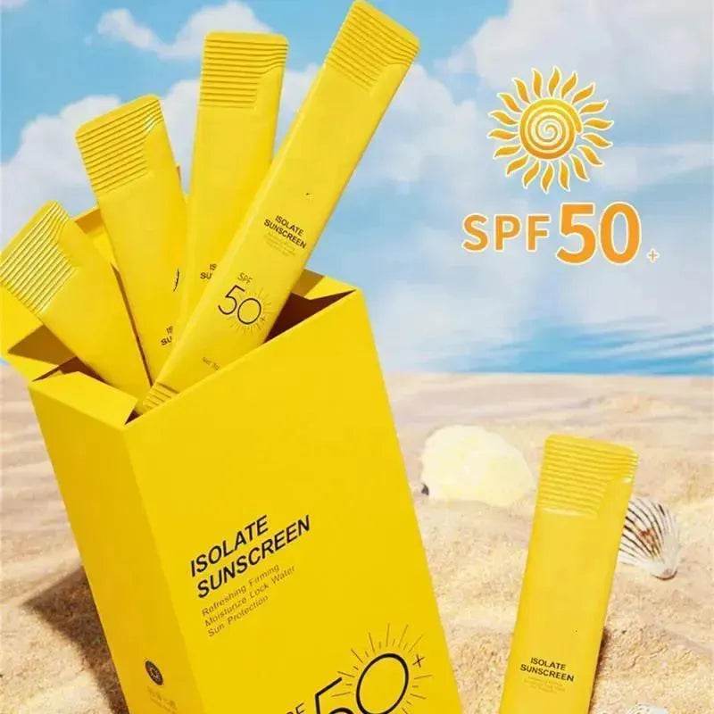 Sunscreen Face UV Protection Isolation Summer Male And Female Students Military Training Sunscreen Lotion - Velora