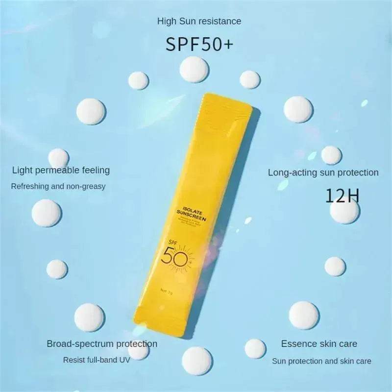 Sunscreen Face UV Protection Isolation Summer Male And Female Students Military Training Sunscreen Lotion - Velora