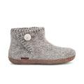 The Daisy - Grey with Leather - Velora Luxury Fashion
