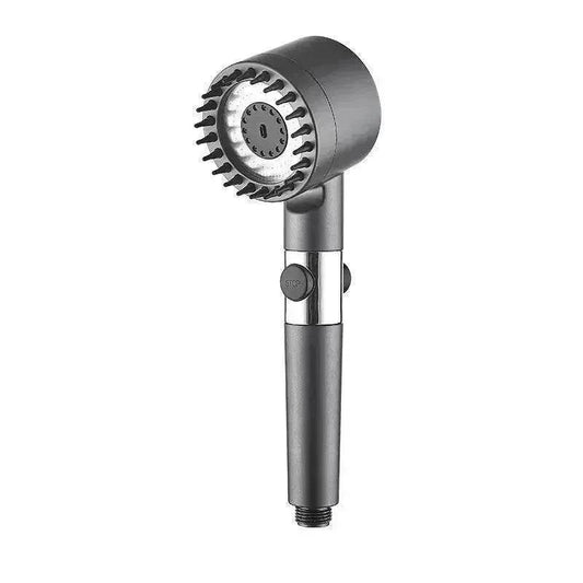 The Third Gear Adjustable Strong Supercharged Shower Head Household Bath Shower Hose Shower Head - Velora