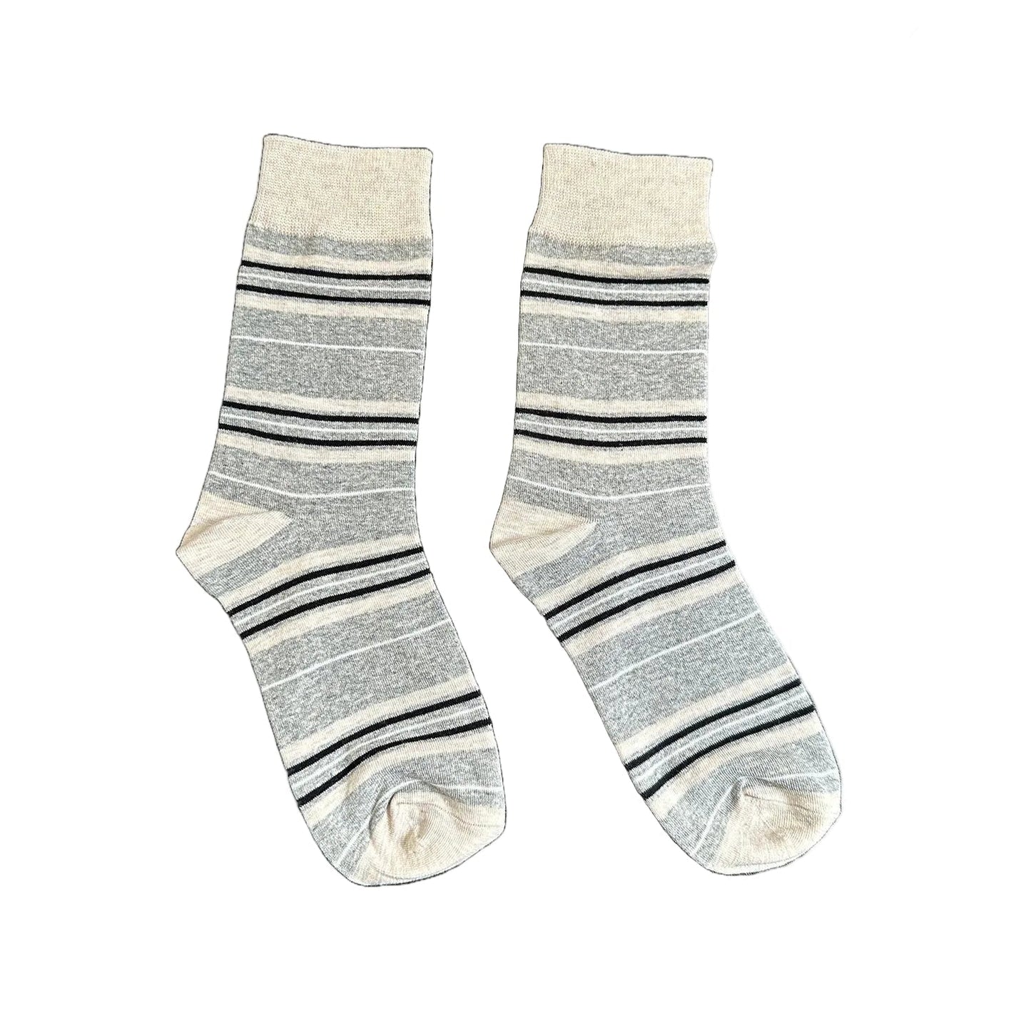 FLOOF Thin Stripe Sock in Graphite