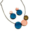 Tri Tone Statement Jewelry Set - Velora Luxury Fashion