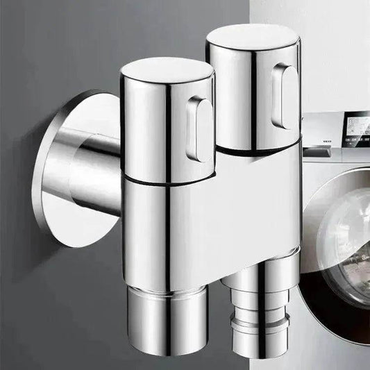 Toilet Spray Cleaner Toilet Booster Spray Gun Double Control Angle Valve Brass Faucet - Velora