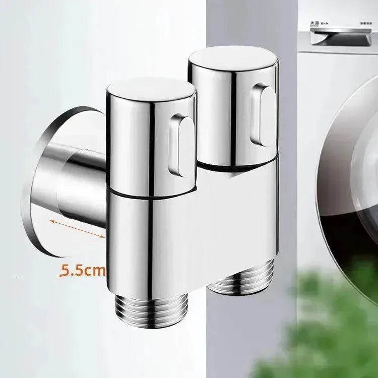 Toilet Spray Cleaner Toilet Booster Spray Gun Double Control Angle Valve Brass Faucet - Velora