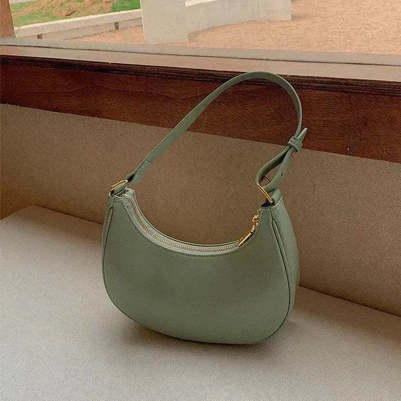 Trendy Fashion French Niche -end Portable Oblique women's Messenger Handbag