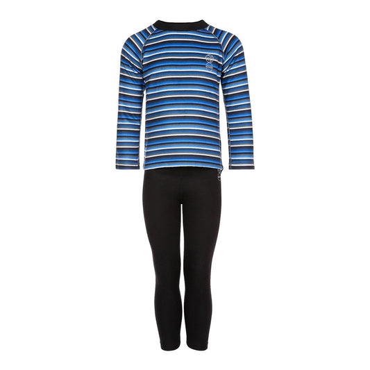 Kombi Kids Body 3 Snuggly Fleece Printed Jr Base Layer Sets - Velora