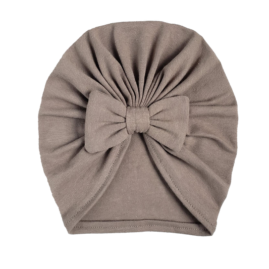 Bamboo Turban Hat | Mocha - Velora