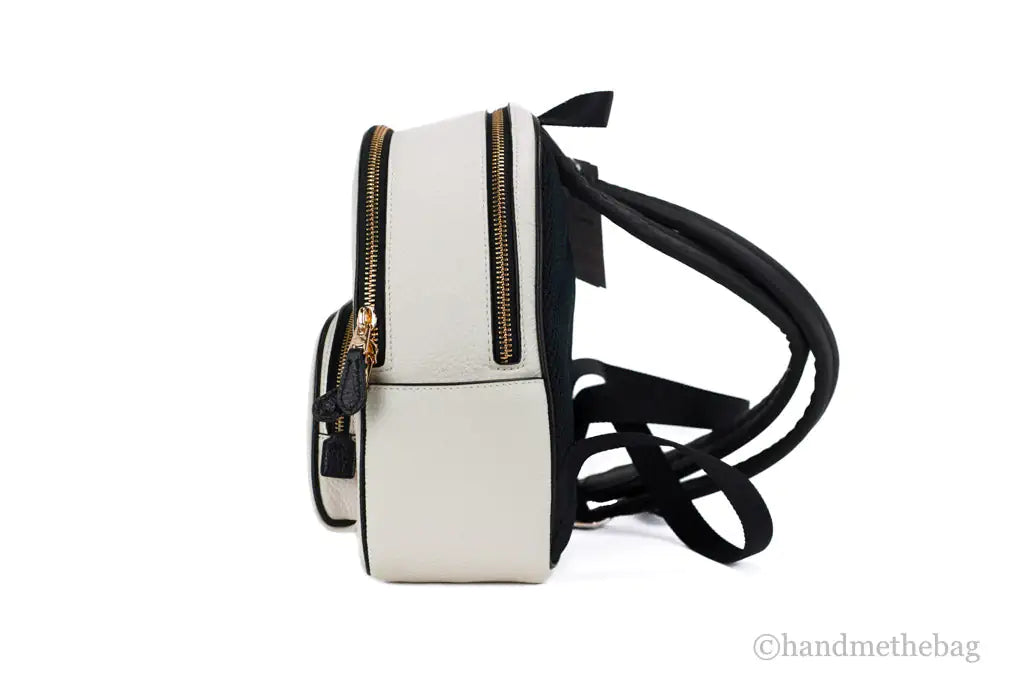 Coach X Disney Cruella Motif Mini Leather Court Backpack