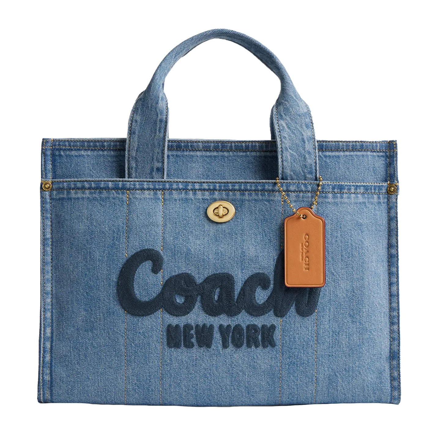 Coach Cargo Tote Indigo