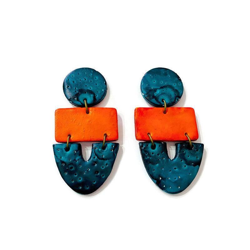 Unique Jewelry Set with Bib Necklace and Statement Earrings - Velora Luxury Fashion