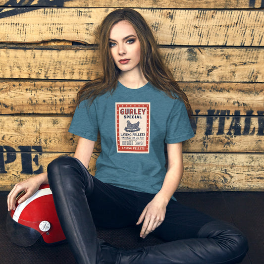 Retro G.M.C.C Laying Formula Unisex t-shirt True Bantam Coopwear